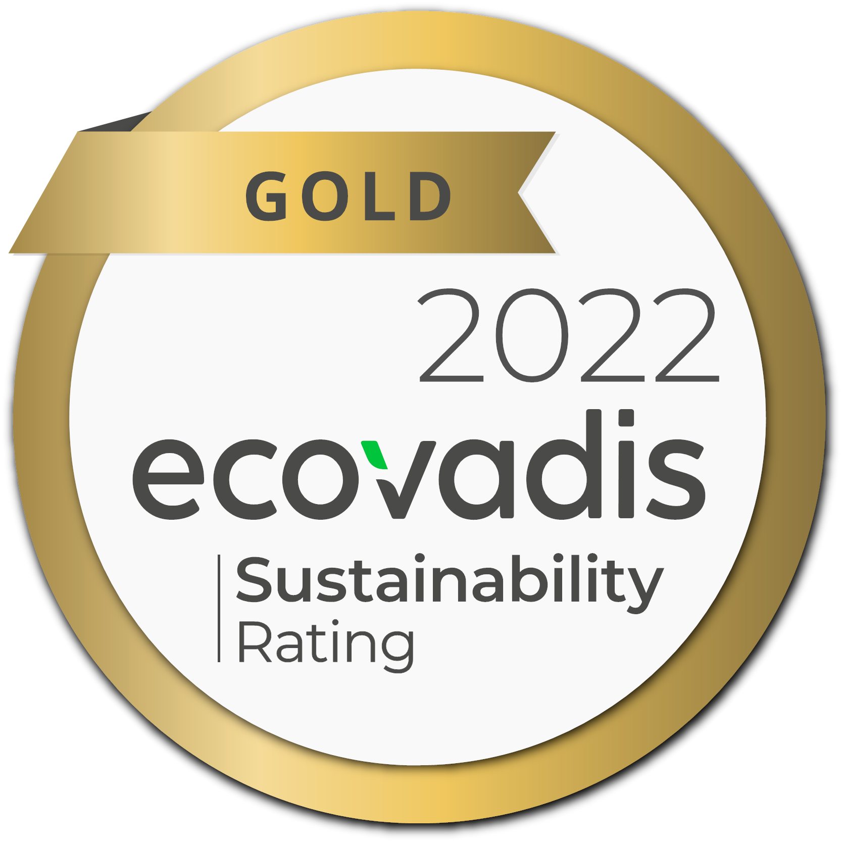 EcoVadis gold certification | Coor